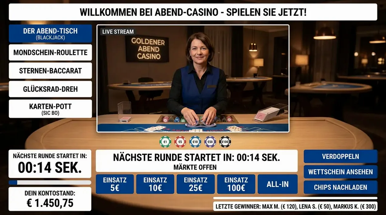 Echte Live-Croupiers im Boomzino