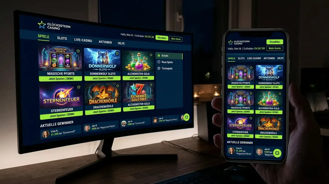 Mobiles Casino – Spielen Sie jederzeit und überall · Boomzino